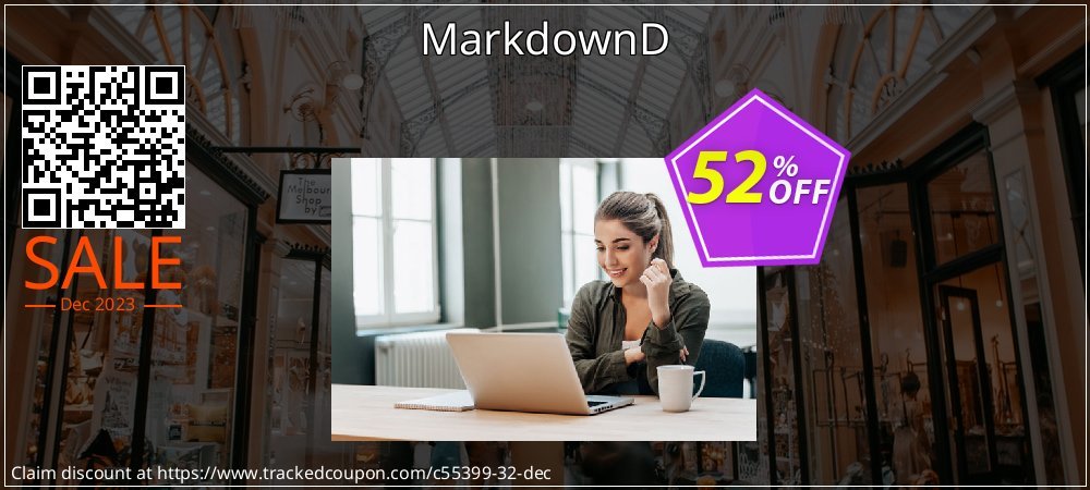 MarkdownD coupon on April Fools' Day offer