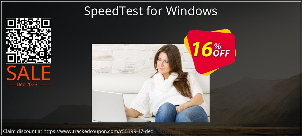 SpeedTest for Windows coupon on Working Day sales