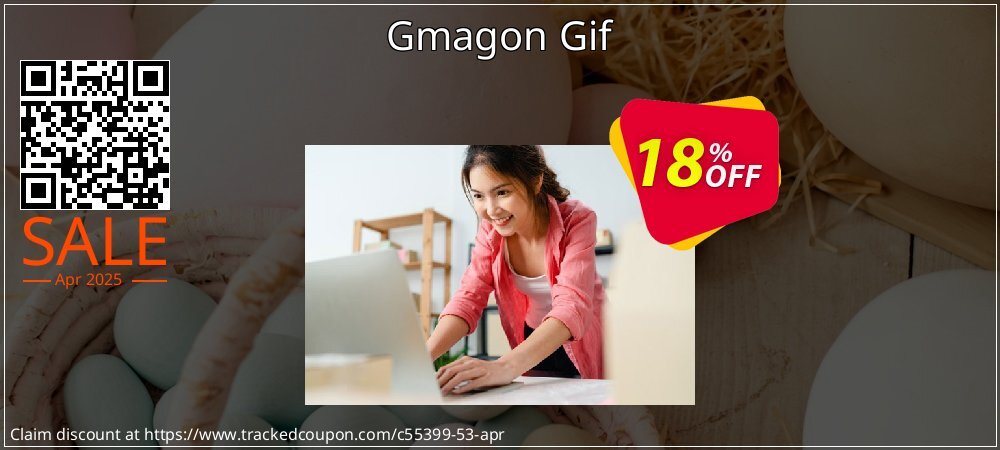 Gmagon Gif coupon on Easter Day offering sales