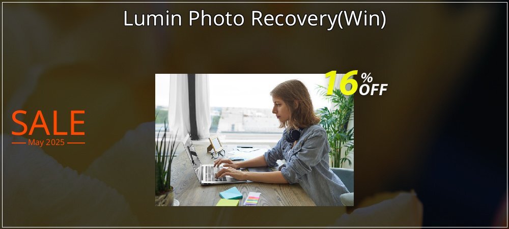 Lumin Photo Recovery - Win  coupon on April Fools' Day discounts