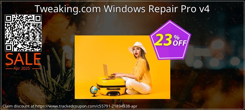 Tweaking.com Windows Repair Pro v4 coupon on Easter Day super sale