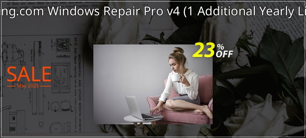 Tweaking.com Windows Repair Pro v4 - 1 Additional Yearly License  coupon on Easter Day offering sales