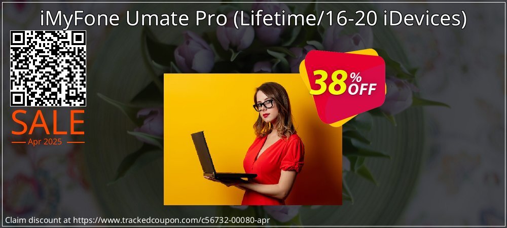 iMyFone Umate Pro - Lifetime/16-20 iDevices  coupon on World Backup Day offering sales