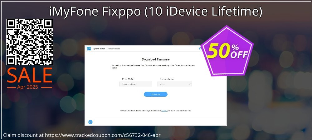 iMyFone Fixppo - 10 iDevice Lifetime  coupon on World Party Day promotions