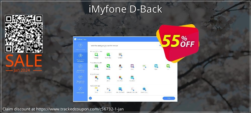 Claim 44% OFF iMyfone D-Back Coupon discount June, 2020