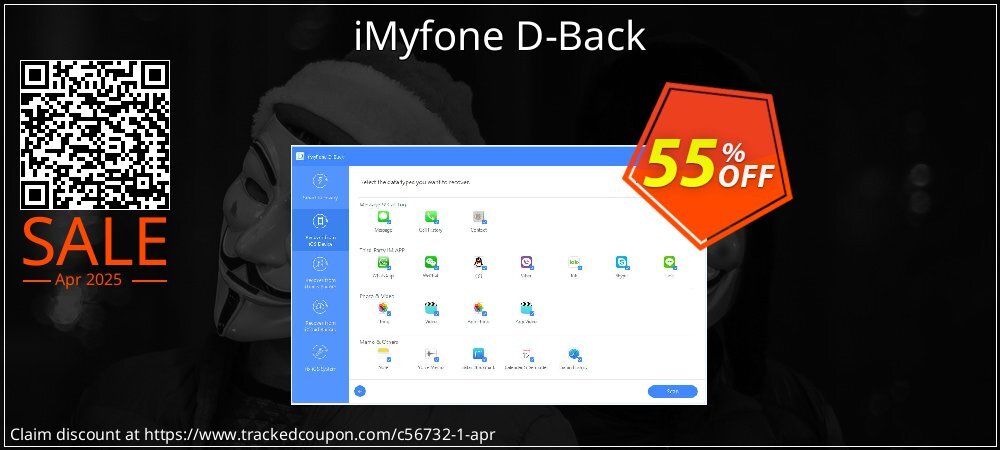 iMyfone D-Back coupon on World Party Day promotions