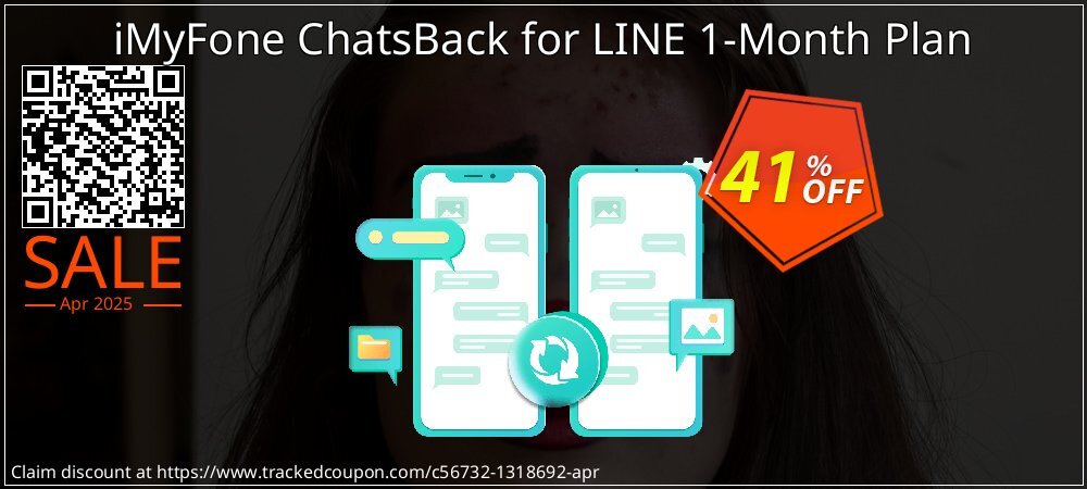 iMyFone ChatsBack for LINE 1-Month Plan coupon on April Fools' Day deals