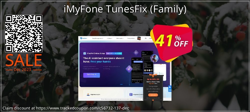 iMyFone TunesFix - Family  coupon on ​Coffee Day super sale