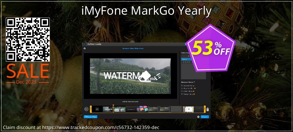 iMyFone MarkGo Yearly coupon on Tell a Lie Day offering discount