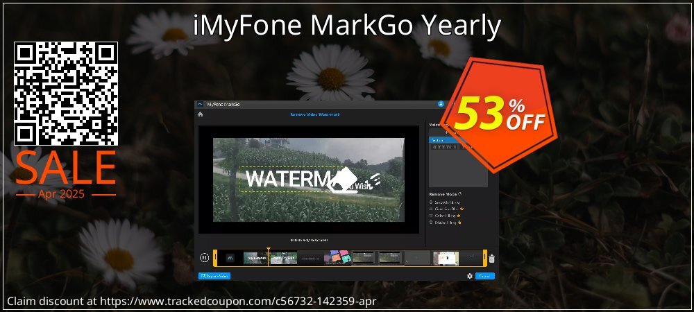 iMyFone MarkGo Yearly coupon on Tell a Lie Day offering discount