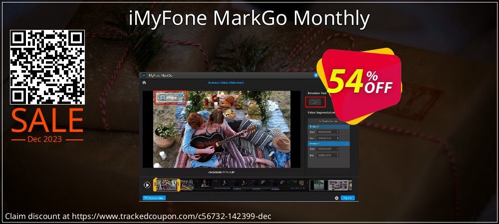 iMyFone MarkGo Monthly coupon on National Noodle Day offering sales