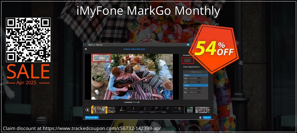 iMyFone MarkGo Monthly coupon on Tell a Lie Day promotions