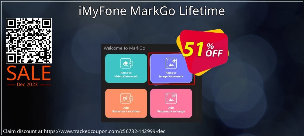 iMyFone MarkGo Lifetime coupon on National Coffee Day deals