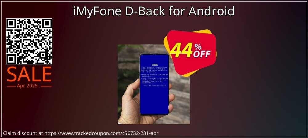 iMyFone D-Back for Android coupon on World Party Day offering discount