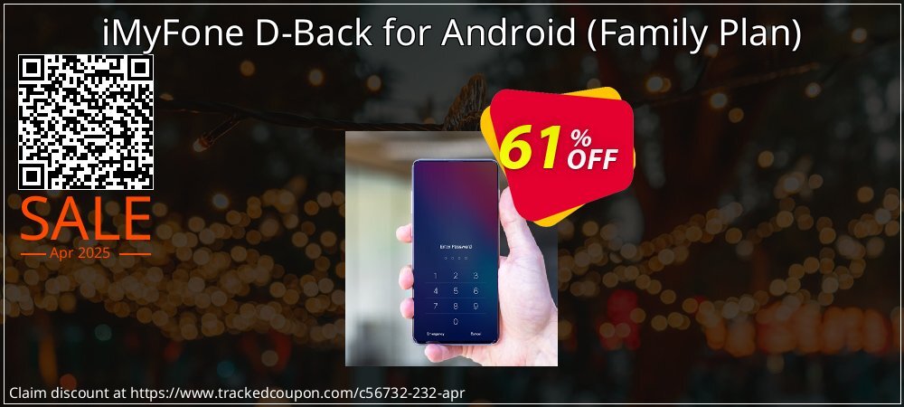 iMyFone D-Back for Android - Family Plan  coupon on April Fools' Day offering sales