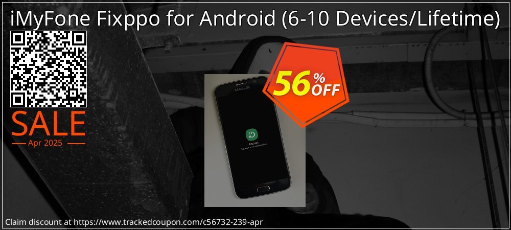 iMyFone Fixppo for Android - 6-10 Devices/Lifetime  coupon on World Password Day offering discount