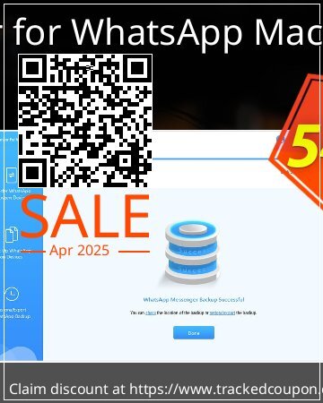 iTransor for WhatsApp Mac Version coupon on Easter Day discount