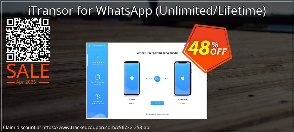 iTransor for WhatsApp - Unlimited/Lifetime  coupon on Constitution Memorial Day sales