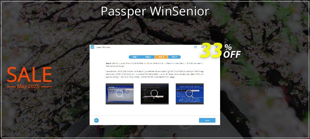 Passper WinSenior coupon on April Fools' Day offering discount