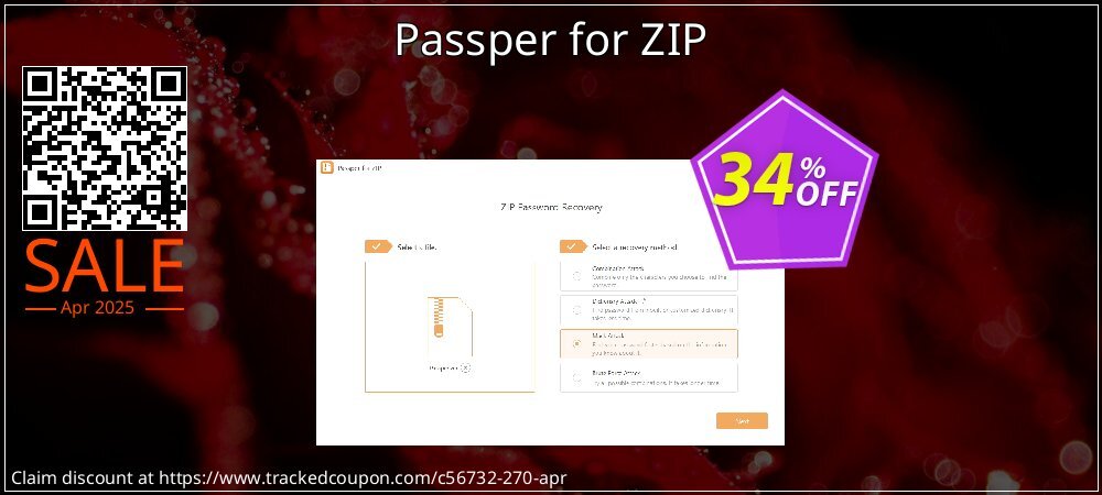 Passper for ZIP coupon on Mother Day promotions
