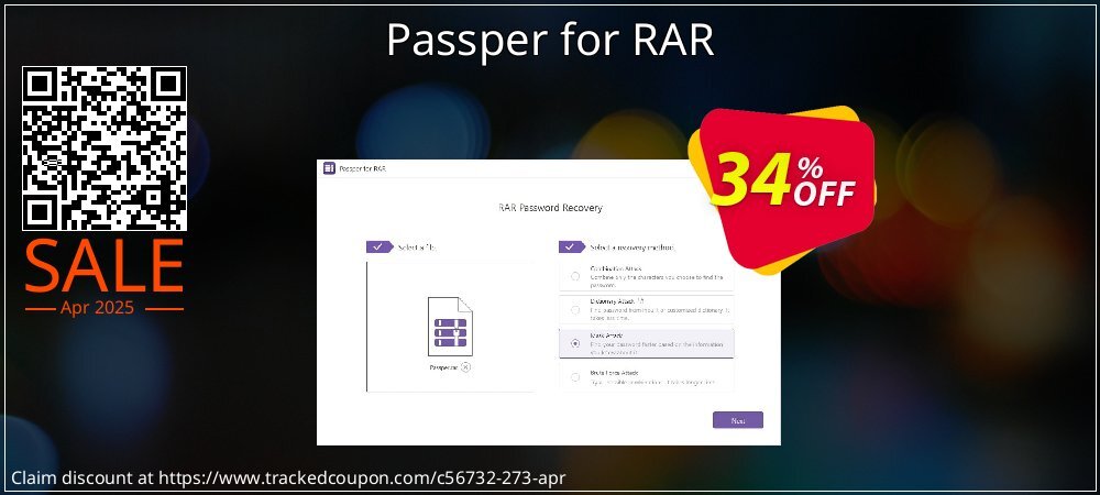 Passper for RAR coupon on Virtual Vacation Day sales