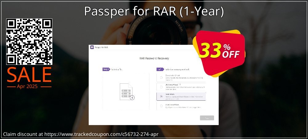 Passper for RAR - 1-Year  coupon on Tell a Lie Day offer