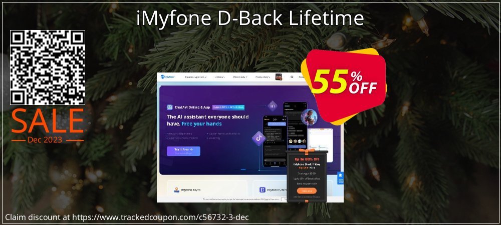 Claim 46% OFF iMyfone D-Back - Family License Coupon discount June, 2020