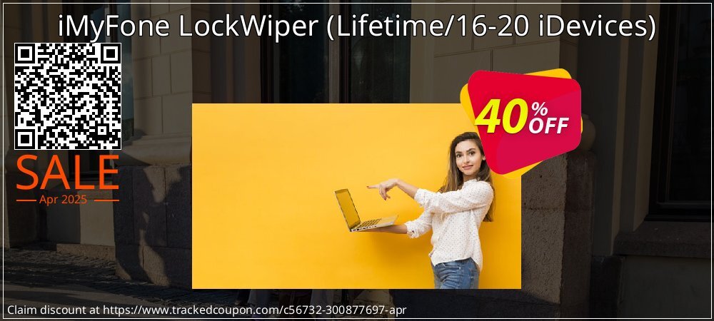 iMyFone LockWiper - Lifetime/16-20 iDevices  coupon on April Fools' Day sales