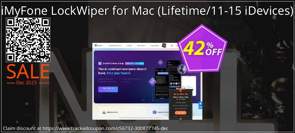 iMyFone LockWiper for Mac - Lifetime/11-15 iDevices  coupon on IT Professionals Day promotions