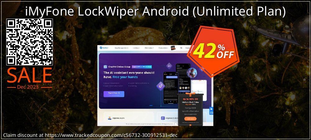 iMyFone LockWiper Android - Unlimited Plan  coupon on Lazy Mom's Day sales