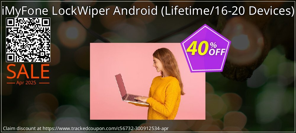 iMyFone LockWiper Android - Lifetime/16-20 Devices  coupon on World Password Day promotions