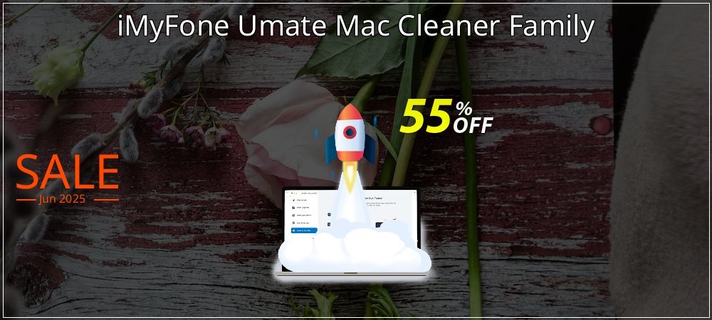 iMyFone Umate Mac Cleaner Family coupon on Constitution Memorial Day offer
