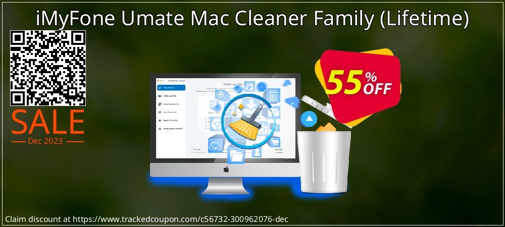 iMyFone Umate Mac Cleaner Family - Lifetime  coupon on World Party Day offering discount