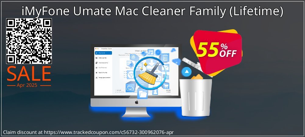 iMyFone Umate Mac Cleaner Family - Lifetime  coupon on World Party Day offering discount