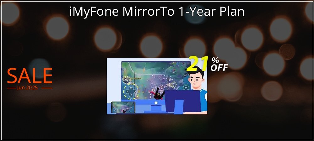 iMyFone MirrorTo 1-Year Plan coupon on National Walking Day offering sales