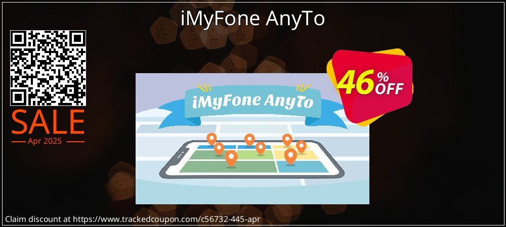 iMyFone AnyTo coupon on National Walking Day offer