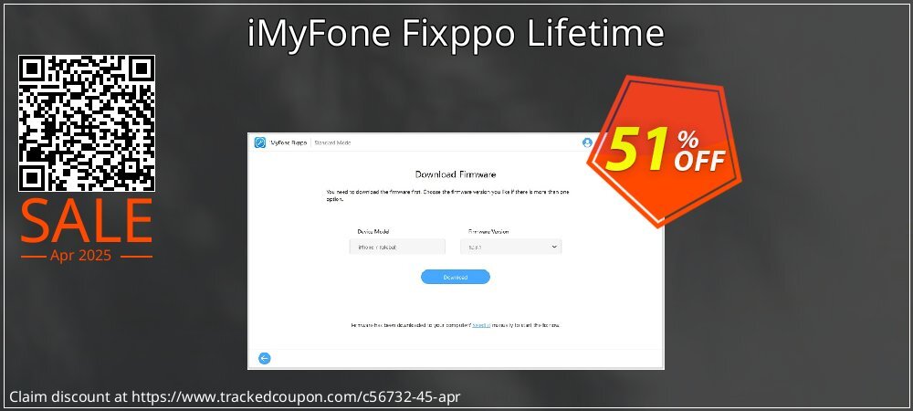 iMyFone Fixppo Lifetime coupon on National Walking Day discounts