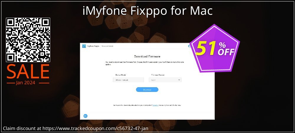 iMyfone Fixppo for Mac coupon on National Savings Day super sale