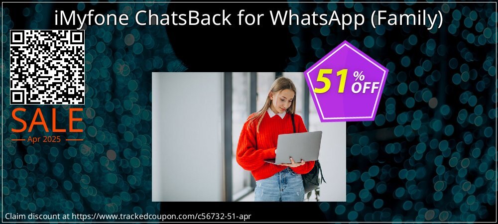 iMyfone ChatsBack for WhatsApp - Family  coupon on World Party Day offering discount