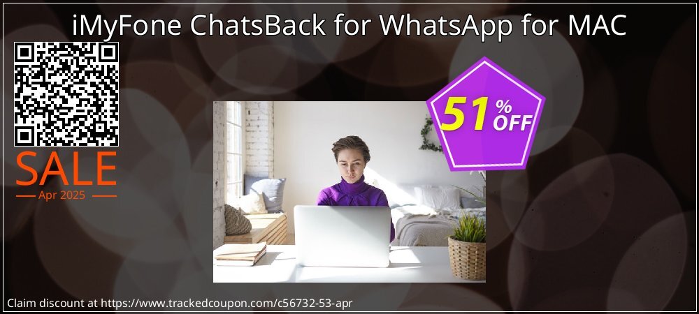 iMyFone ChatsBack for WhatsApp for MAC coupon on Easter Day super sale