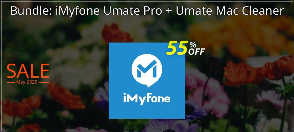 Bundle: iMyfone Umate Pro + Umate Mac Cleaner coupon on National Walking Day super sale