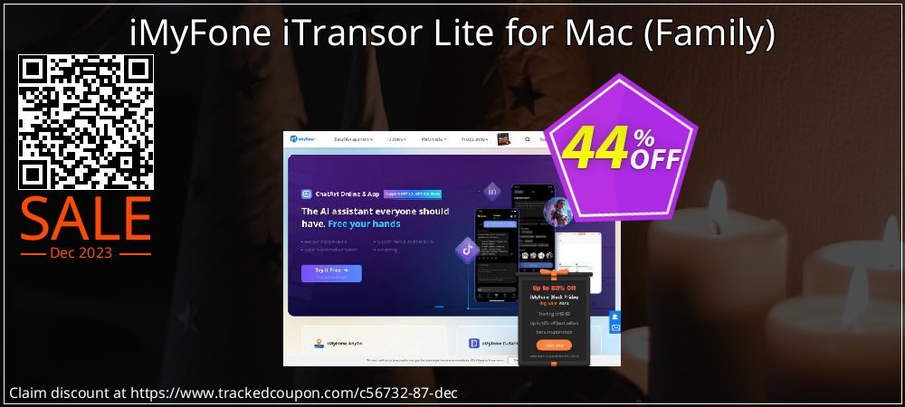 iMyFone iTransor Lite for Mac - Family  coupon on World Smile Day deals