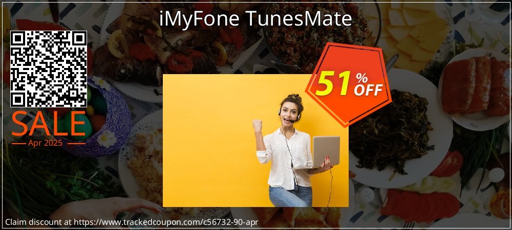 iMyFone TunesMate coupon on National Walking Day discounts