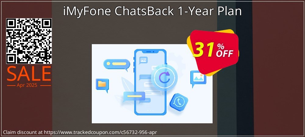 iMyFone ChatsBack 1-Year Plan coupon on World Party Day sales