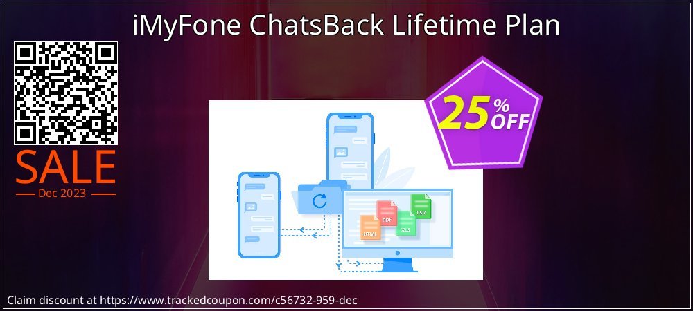 iMyFone ChatsBack Lifetime Plan coupon on World Bollywood Day promotions