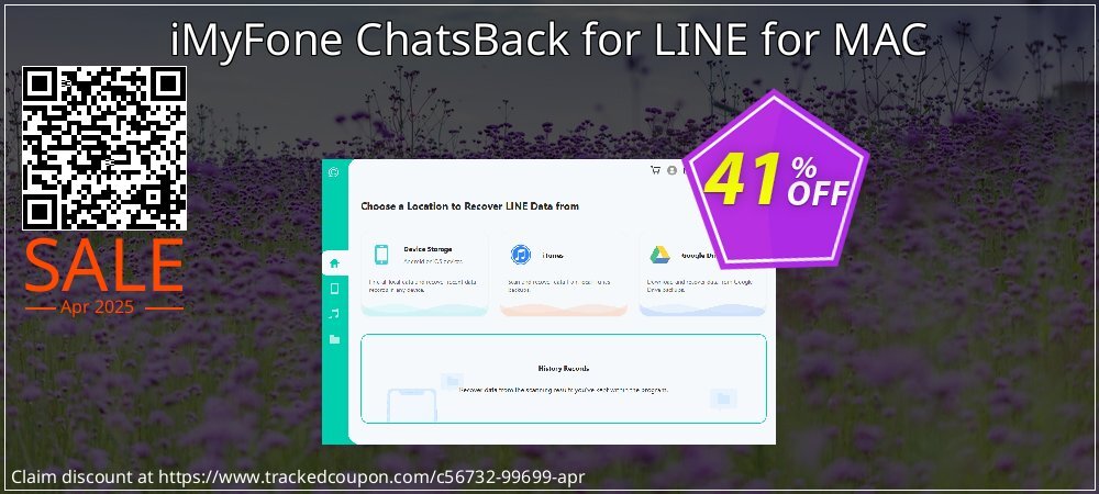 iMyFone ChatsBack for LINE for MAC coupon on Tell a Lie Day offering discount