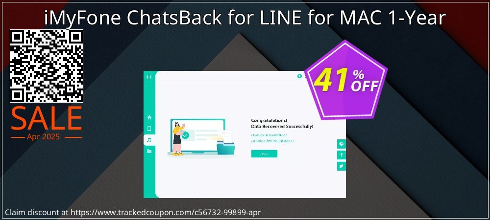 iMyFone ChatsBack for LINE for MAC 1-Year coupon on Tell a Lie Day super sale