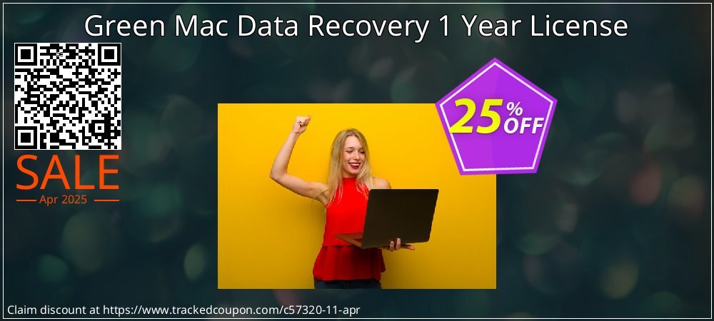 Green Mac Data Recovery 1 Year License coupon on National Loyalty Day offering discount