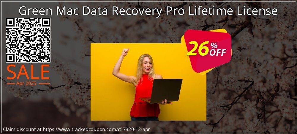 Green Mac Data Recovery Pro Lifetime License coupon on April Fools' Day offering discount