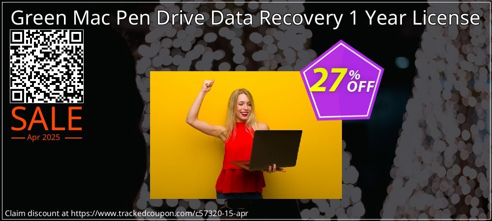 Green Mac Pen Drive Data Recovery 1 Year License coupon on Mother Day promotions